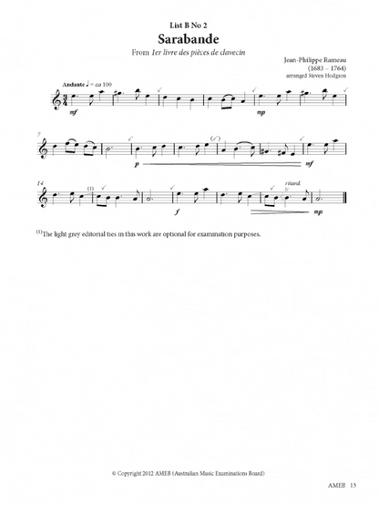 AMEB FLUTE GR 1 SERIES 3