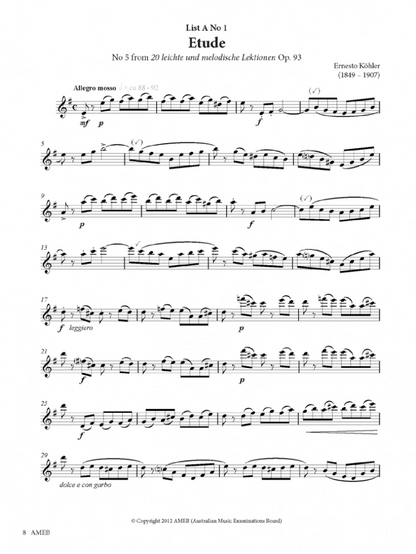 AMEB FLUTE GR 5 SERIES 3