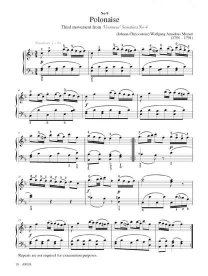 AMEB PIANO FOR LEISURE GR 3 SERIES 2