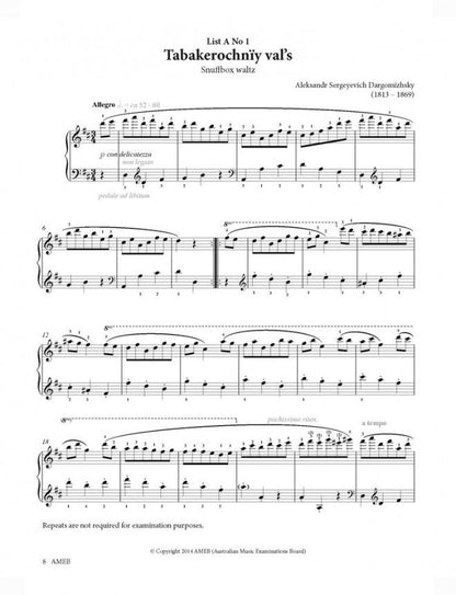 AMEB PIANO GRADE 4 SERIES 17