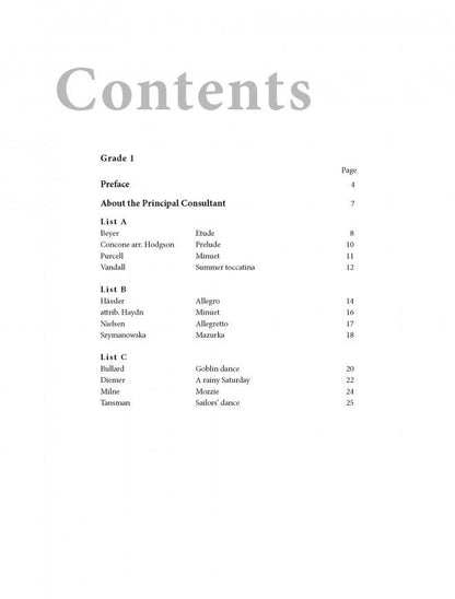 AMEB PIANO GRADE 1 SERIES 18