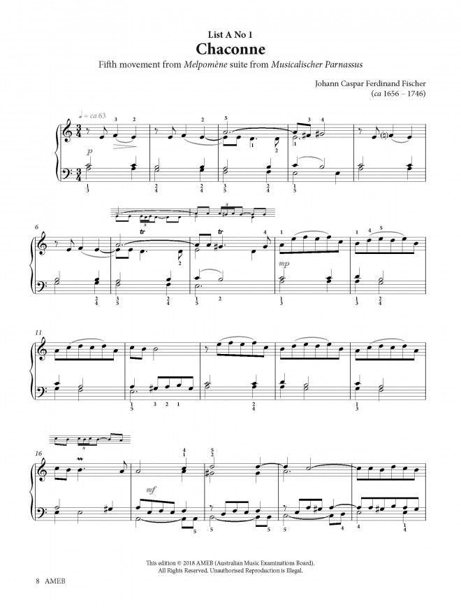 AMEB PIANO GRADE 4 SERIES 18