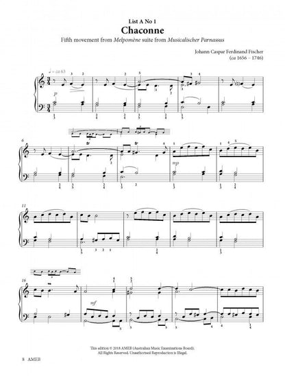 AMEB PIANO GRADE 4 SERIES 18