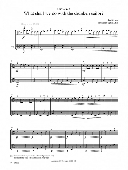 AMEB VIOLA PRELIMINARY GR SERIES 1