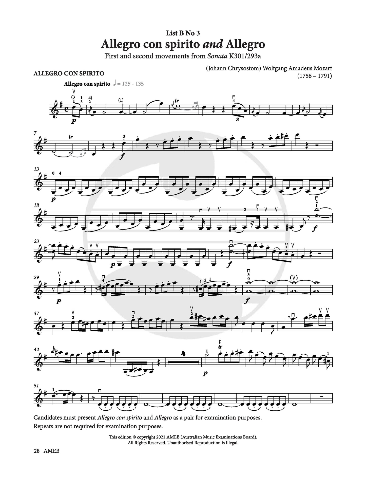AMEB VIOLIN GRADE 7 SERIES 10