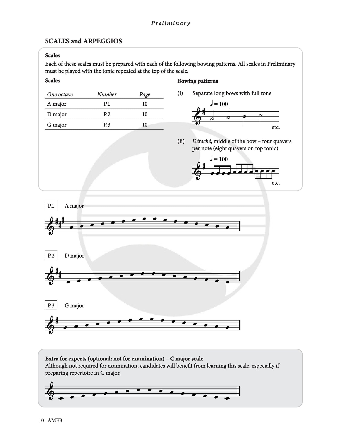 AMEB VIOLIN TECHNICAL WORKBOOK 2021
