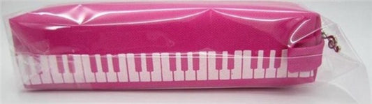 PENCIL CASE KEYBOARD DESIGN PINK MATERIAL