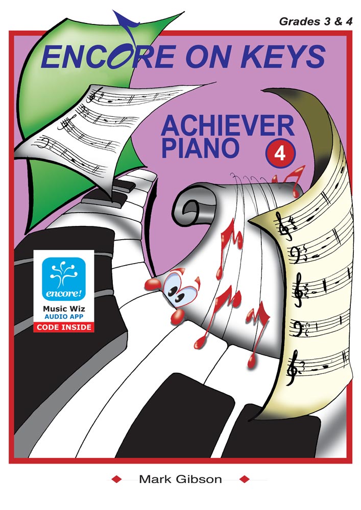 Achiever Piano Level 4 - Book/Audio