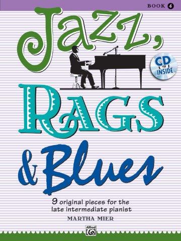 JAZZ  RAGS & BLUES BK/CD BK 4