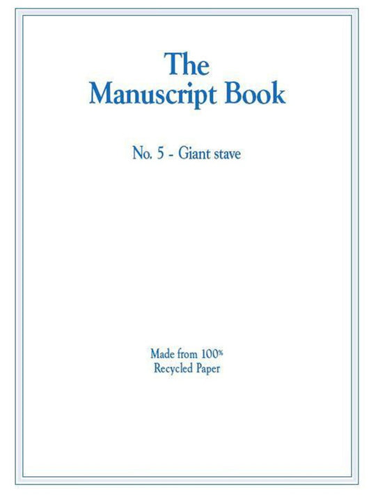 MANUSCRIPT BK 5 10ST GIANT (RECYCLED)