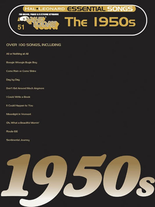 EZ PLAY 051 ESSENTIAL SONGS 1950S