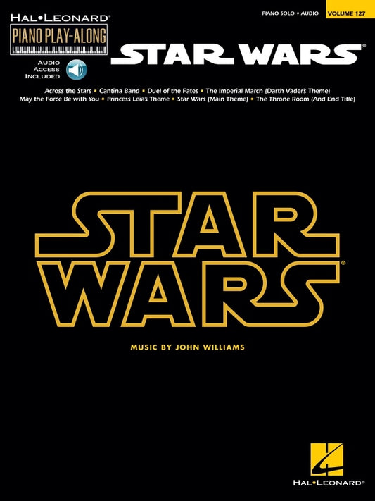 STAR WARS PIANO PLAY ALONG BK/CD VOL 127