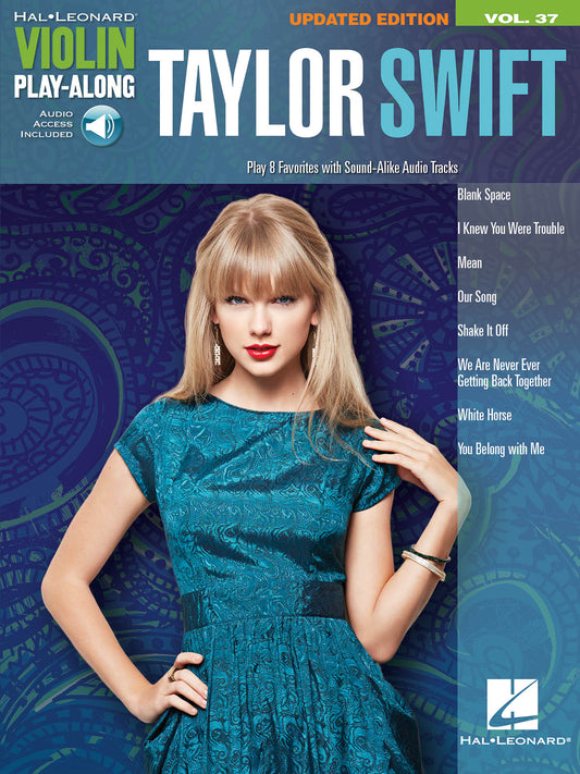 TAYLOR SWIFT VIOLIN PLAY ALONG BK/CD V37