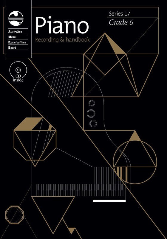 PIANO GRADE 6 SERIES 17 CD/HANDBOOK