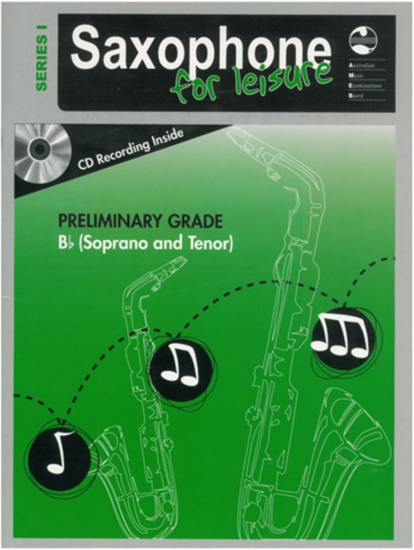 AMEB SAXOPHONE FOR LEISURE PREL SER 1 TENOR BK/C