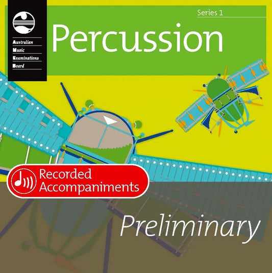 PERCUSSION PRELIM SERIES 1 RECORDED ACCOMP CD
