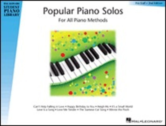 HLSPL POPULAR PIANO SOLOS PRE STAFF LEVEL