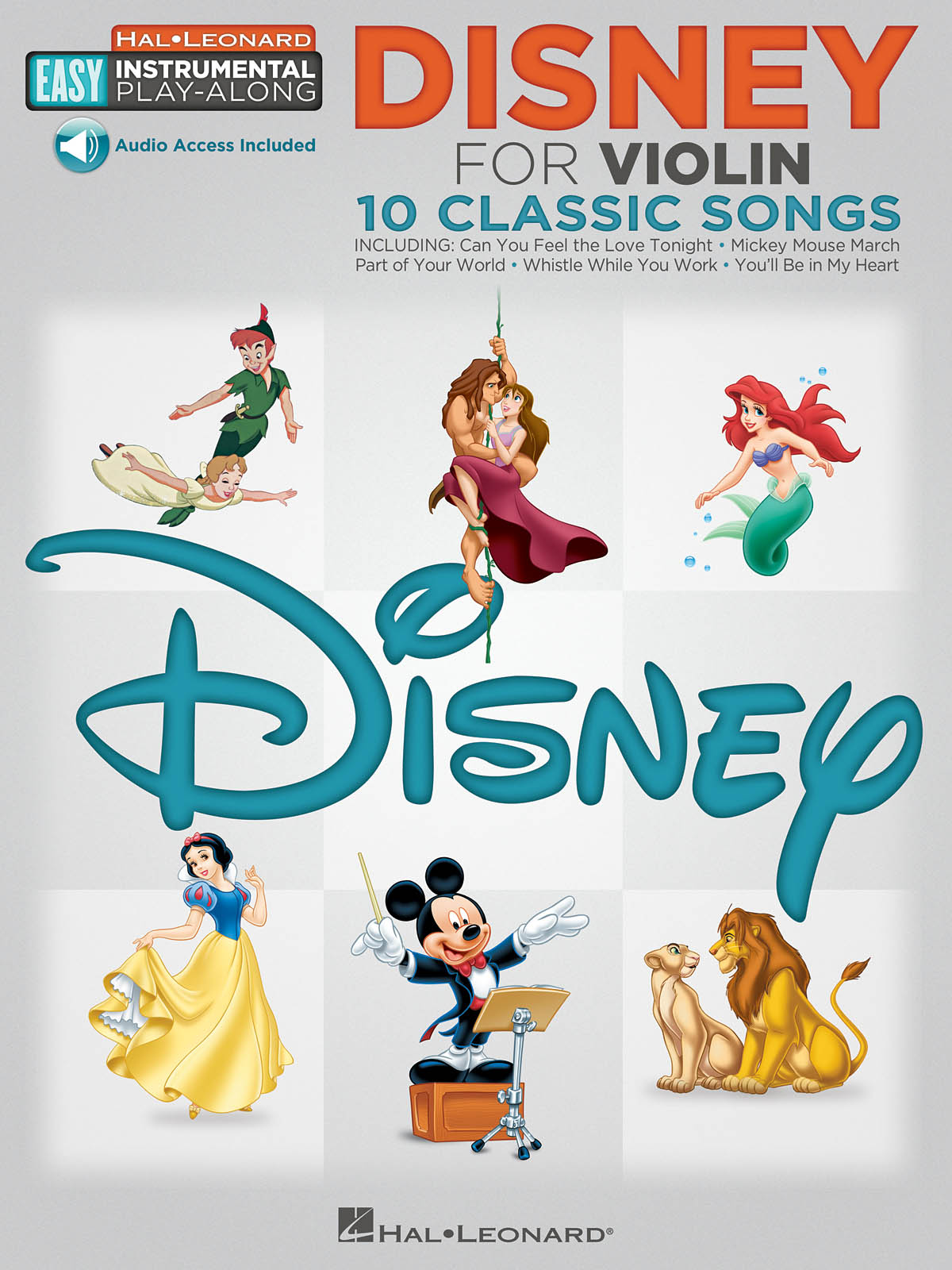 DISNEY FOR VIOLIN EASY PLAY ALONG ONLINE AUDIO