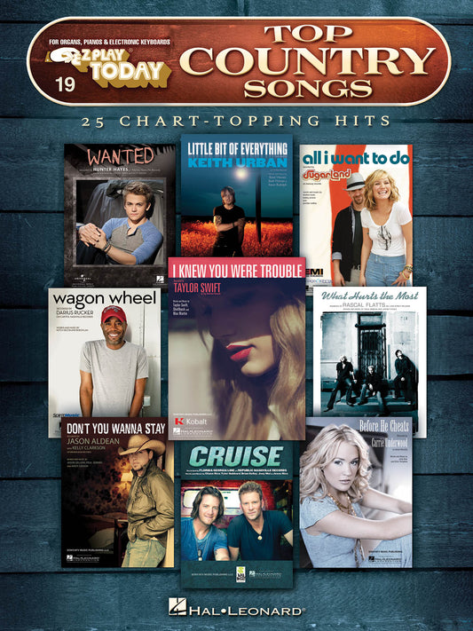EZ PLAY 019 TOP COUNTRY SONGS