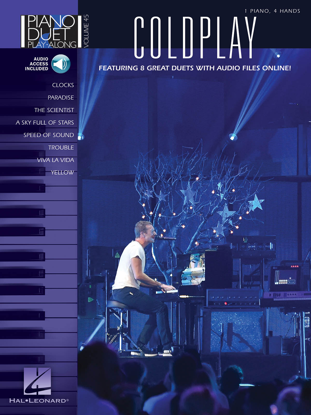 COLDPLAY PIANO DUET PLAYALONG V46 BK/OLA