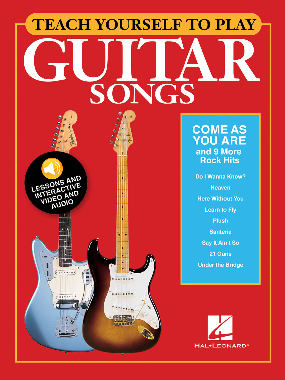 TEACH YOURSELF GUITAR COME AS YOU ARE BK/OLM
