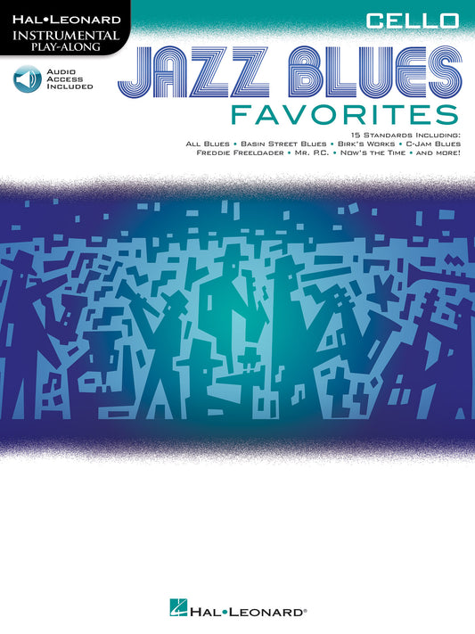 JAZZ BLUES FAVORITES FOR CELLO BK/OLA