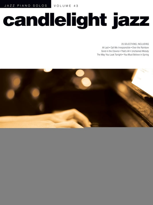 CANDLELIGHT JAZZ JAZZ PIANO SOLOS V43