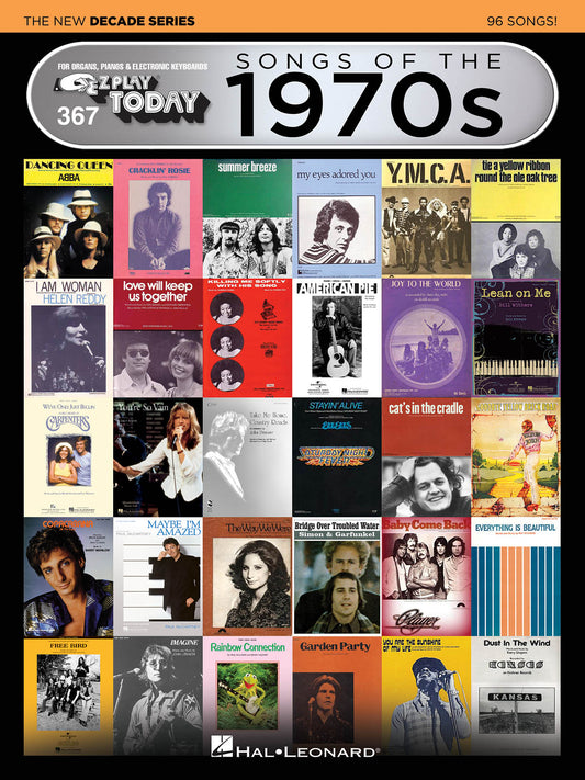 EZ PLAY 367 SONGS OF 1970S NEW DECADE SERIES