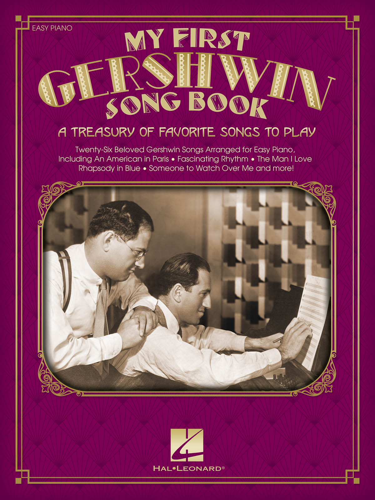 MY FIRST GERSHWIN SONG BOOK EASY PIANO