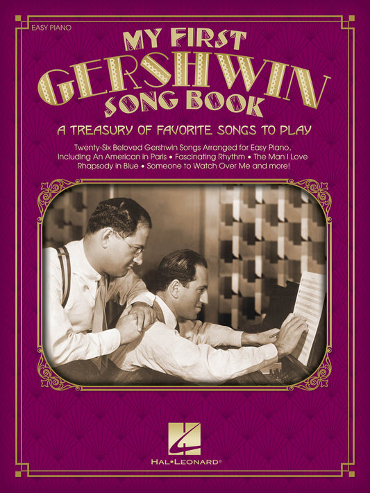 MY FIRST GERSHWIN SONG BOOK EASY PIANO