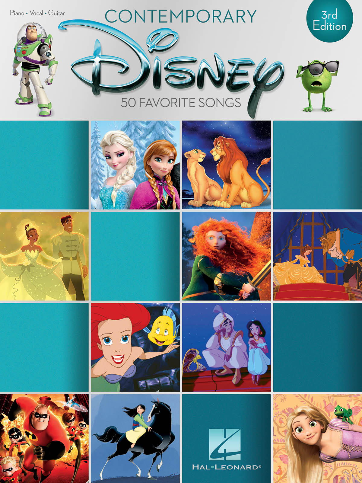 CONTEMPORARY DISNEY 50 FAVORITE SONGS 3RD EDITIO