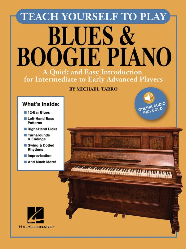 TEACH YOURSELF TO PLAY BLUES & BOOGIE PIANO BK/O