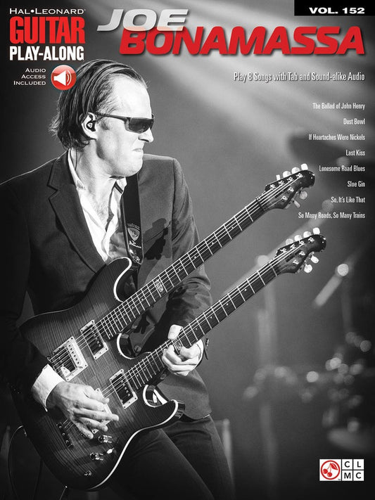 JOE BONAMASSA GUITAR PLAY ALONG V152 BK/OLA