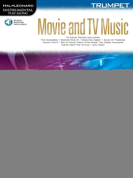 MOVIE AND TV MUSIC FOR TRUMPET BK/OLA