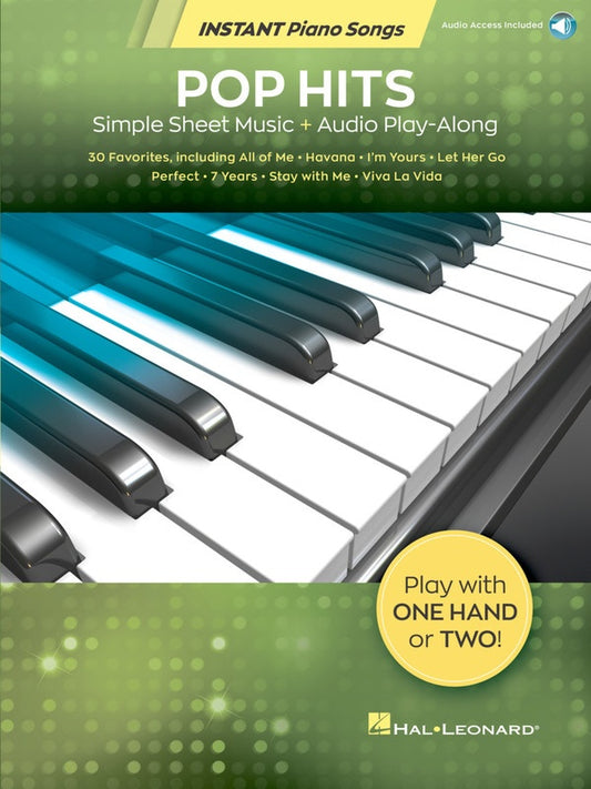POP HITS INSTANT PIANO SONGS BK/OLA