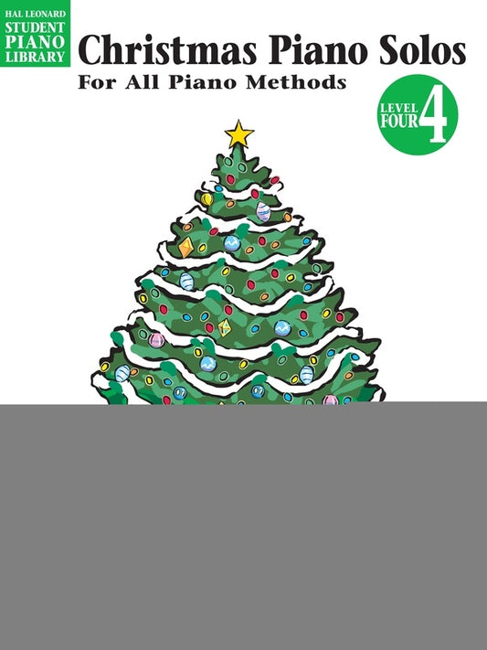 HLSPL CHRISTMAS PIANO SOLOS BK 4