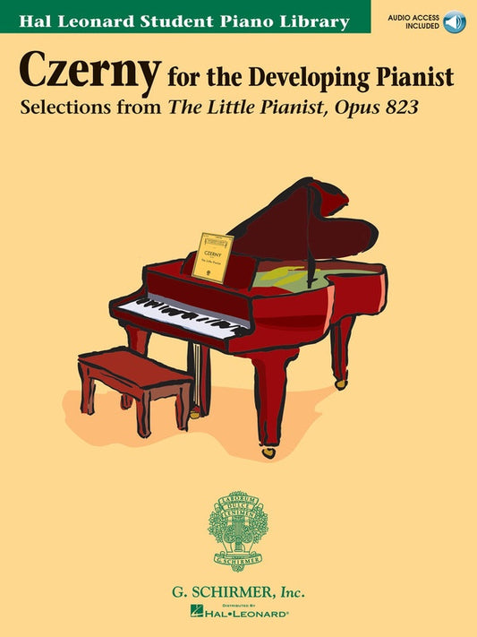 HLSPL CZERNY LITTLE PIANIST OP 823 BK/CD