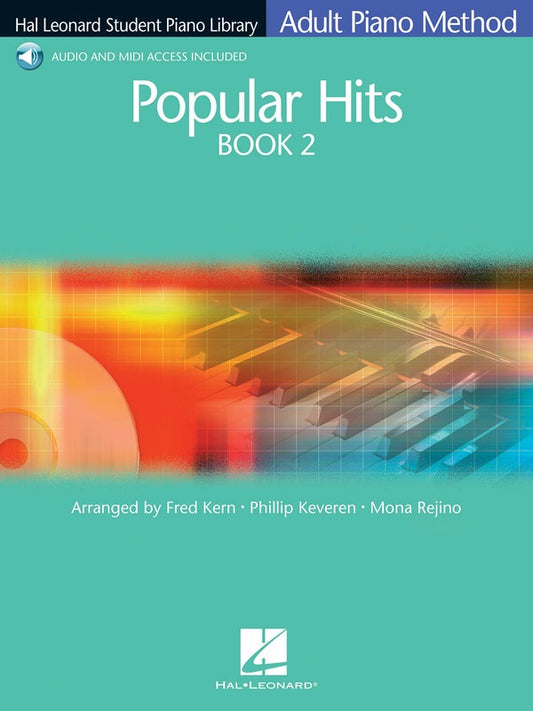 HLSPL ADULT PIANO POPULAR HITS 2 BK/CD