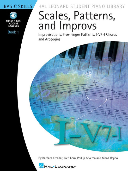 HLSPL SCALES PATTERNS AND IMPROVS BK/CD BK 1