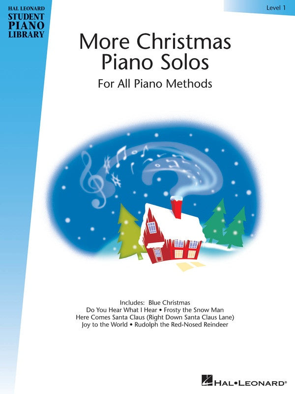 HLSPL MORE CHRISTMAS PIANO SOLOS LVL 1
