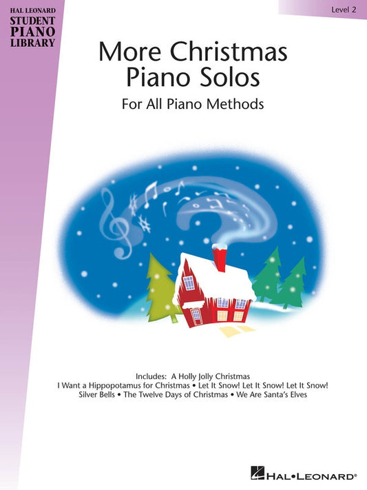 HLSPL MORE CHRISTMAS PIANO SOLOS LVL 2