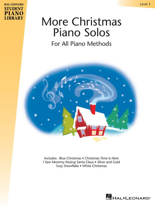 HLSPL MORE CHRISTMAS PIANO SOLOS LVL 3