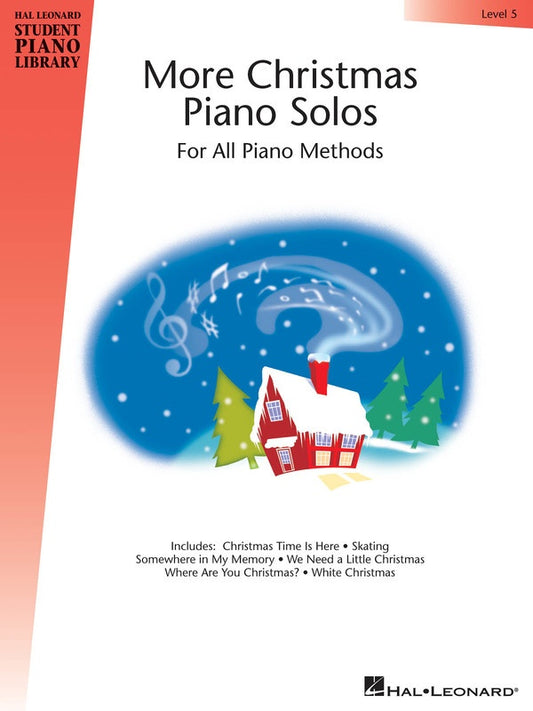 HLSPL MORE CHRISTMAS PIANO SOLOS LVL 5