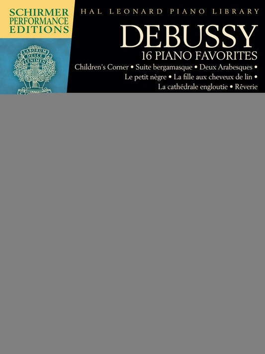 DEBUSSY - 16 PIANO FAVORITES SPE