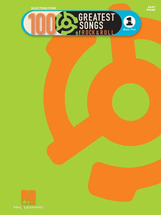 GREATEST SONGS 100 OF ROCK N ROLL EASY PIANO VH1