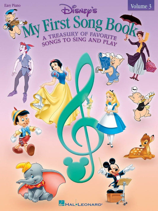DISNEY MY FIRST SONGBOOK EASY PNO BK 3