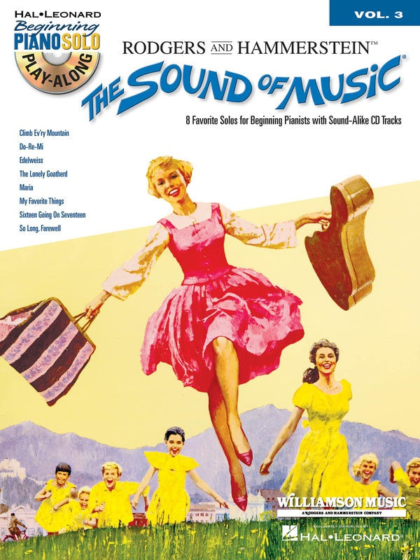 SOUND OF MUSIC BEG PIANO PLAY ALONG BK/CD V3