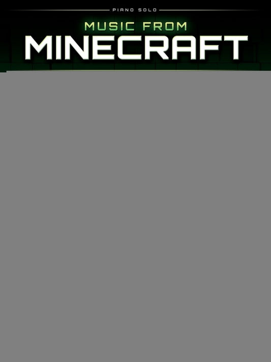 MUSIC FROM MINECRAFT PIANO SOLO