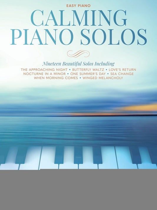 CALMING PIANO SOLOS EASY PIANO