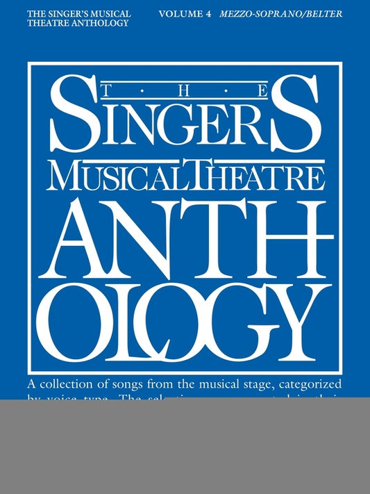 SINGERS MUSICAL THEATRE ANTHOLOGY BK 4